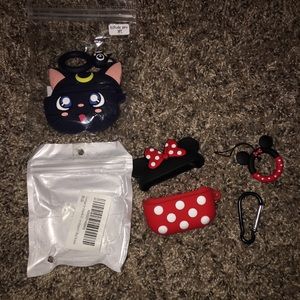 2-Cute 3D Cartoon Design Silicone Case